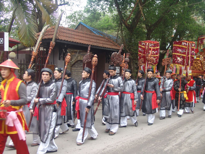 lễ hội đình làng Quảng Bá7