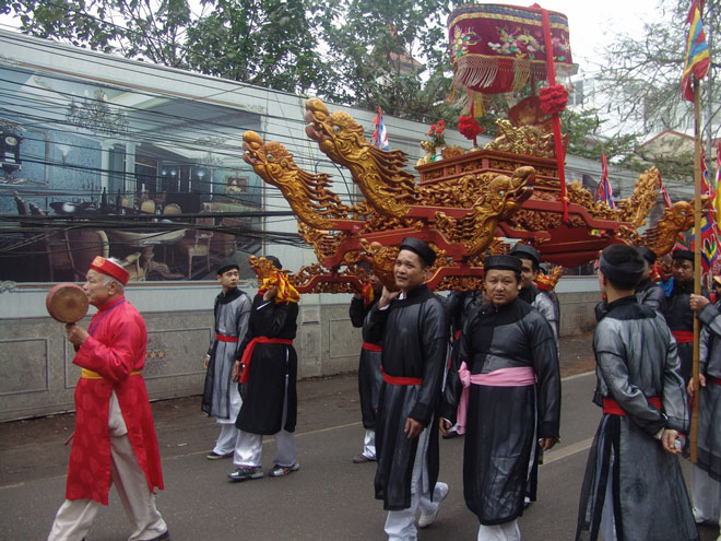 lễ hội đình làng Quảng Bá8